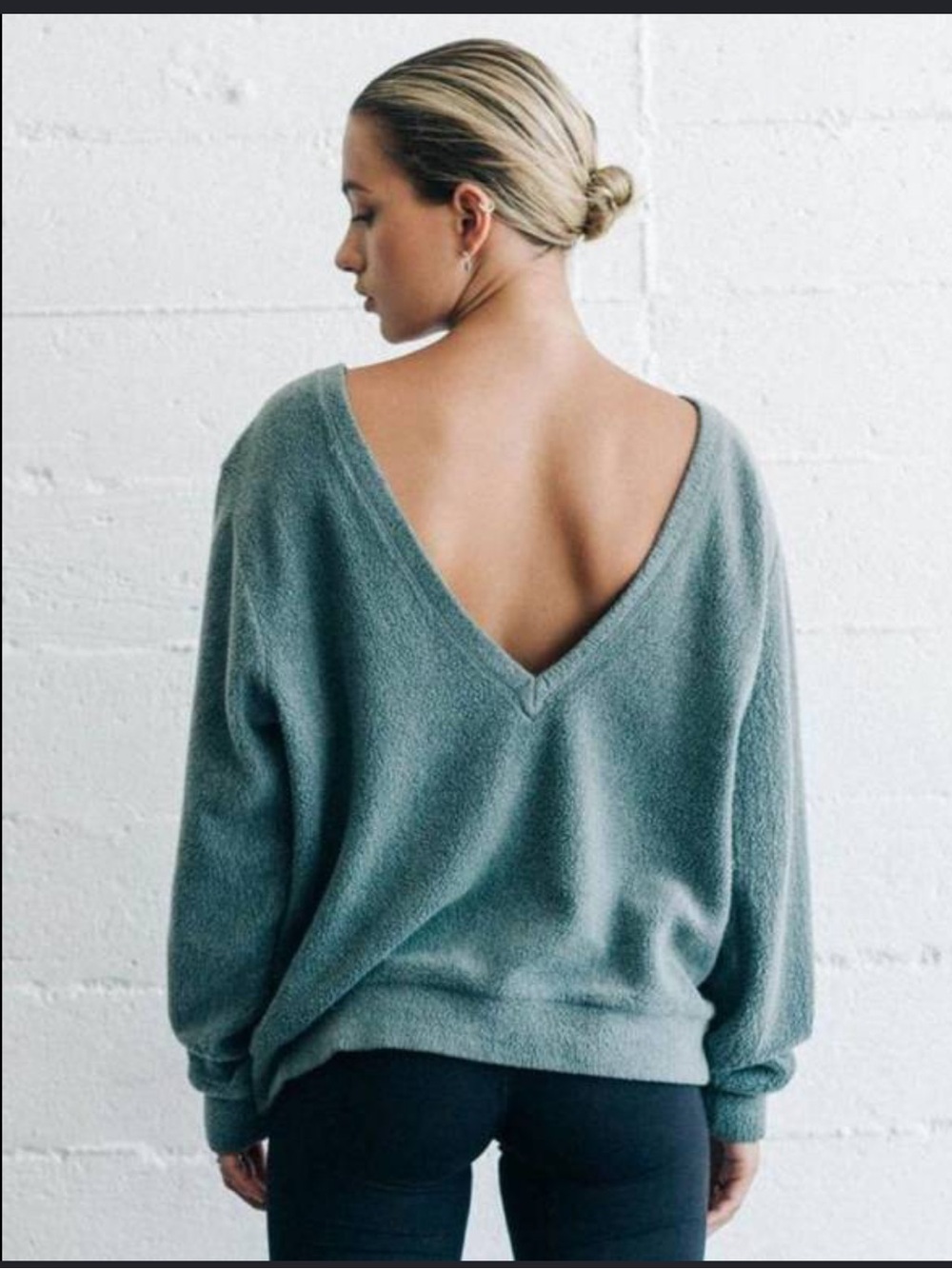 Joah brown Sherpa pullover